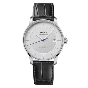 正品美度Mido手表男士贝伦赛丽系列皮带腕表自动机械机芯男款腕表