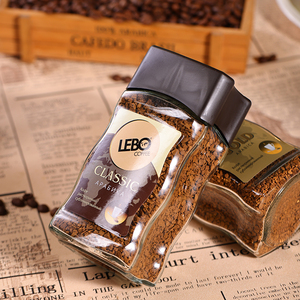 俄罗斯咖啡原装进口立泊冻干速溶低脂无添加糖黑咖啡纯咖啡