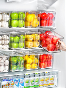 乐扣乐扣日本冰箱收纳盒食品级密封保鲜冷冻专用厨房水果蔬菜鸡蛋