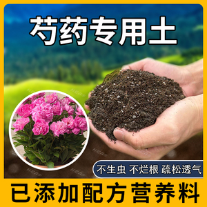 芍药专用土肥料绿植泥土花盆椰砖植物蓬松种植牡丹芍药营养土种花