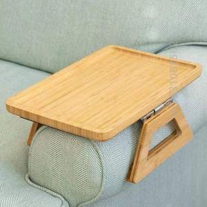 水杯可沙发移动小桌子?工能茶几餐桌小户型扶手桌板带脚卡茶台多