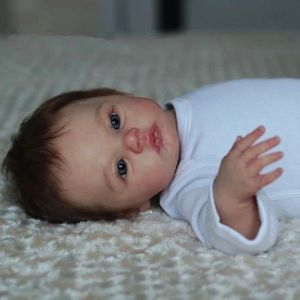 45cm Real Looking Reborn Baby 3D Doll Soft Realistic Looking