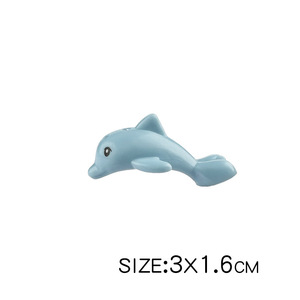 兼容乐高小颗粒积木 海底 世界海洋 海豚宝宝 小海豚13392配件