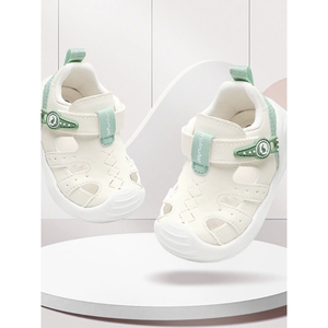 江博士夏季凉鞋包头学步鞋男女童婴儿鞋防滑软底机能鞋小童