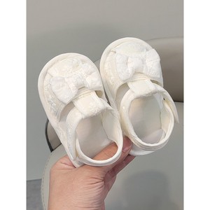 巴­拉巴­拉夏季婴儿凉鞋棉布公主软底防滑婴幼儿6到1夏季儿童鞋
