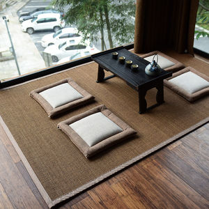定制榻榻米地垫竹编织阳台茶几垫卧室竹地毯飘窗垫日式窗台垫定做