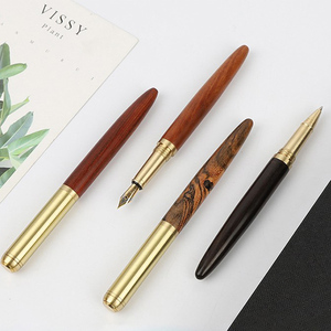 日本写乐钢笔高颜值古风钢笔黄铜檀木钢笔木头签字笔创意个性礼品