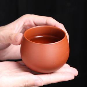 小茶杯单只创意小号荼怀紫砂杯功夫小茶杯陶瓷单杯茶盏家用主人