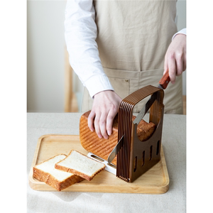 面包切片器 吐司切片器 切割架切面包机切片架DIY烘焙用品