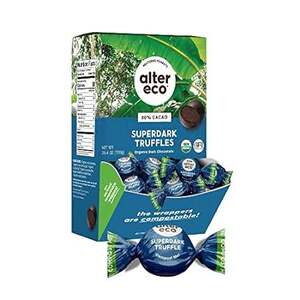 Alter Eco | SuperDark Chocolate Truffles | Pure Dark Coco