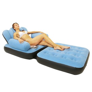 新款充气床户外多功能五合一充气沙发懒人充气躺椅可折叠
