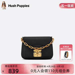 Hush Puppies暇步士女包新款单肩包时尚高级链条手拎包休闲斜挎包