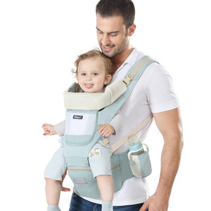 bebebus婴儿背带婴儿背带腰凳可收纳宝宝腰凳横抱式前后两用双肩