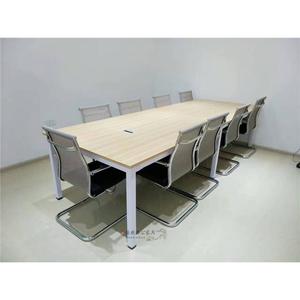 云南昆明办公室钢架小型会议桌培训桌长条桌办公桌接待桌简约现代