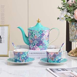 欧式!茶壶杯子下午茶陶瓷碟英式套装茶具高档礼物精致骨瓷咖啡杯