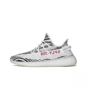 纯原Yeezy椰子350 V2黑色天使满天星ins限定冰蓝白斑马百搭男女鞋