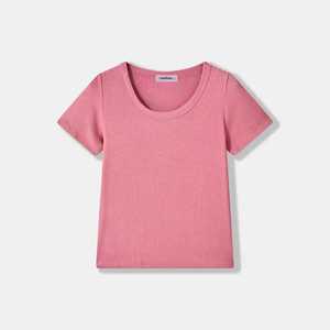 【再生纤维素】棉针织T恤QZ-HSS1012  5.25
