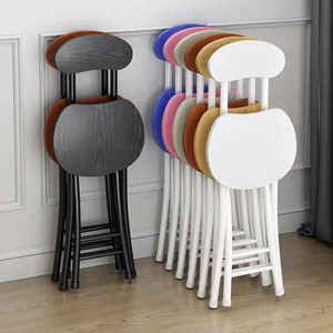 IKEA宜家乐折叠椅子家用餐椅简易椅休闲靠背宿舍凳子阳台靠椅便携