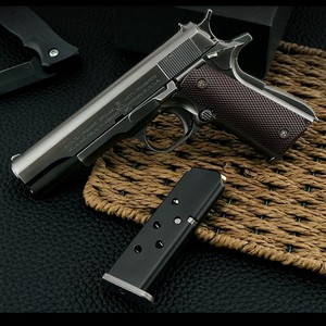 1911全金属手枪模型1:2.05柯尔特拆卸抛壳仿真合金玩具枪不可发射