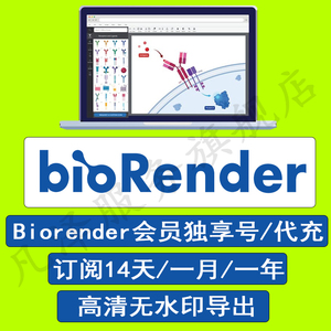 Biorender会员14天导出高清无水印图标开通你自己LAB账员自动发货