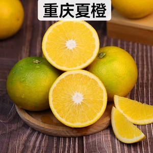 重庆夏橙酸甜橙子推荐大果榨汁橙现摘现发当季时令新鲜孕妇水果