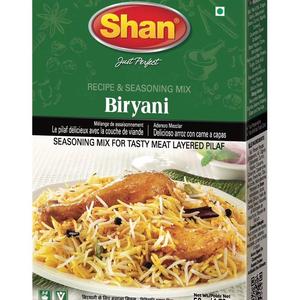 pakistan food shan biryani masala 比亚尼炒饭咖喱粉 50g玛莎拉