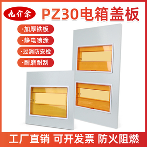 PZ30配电箱盖板家用照明箱盖子室内暗装通用双排电表强电箱面板10