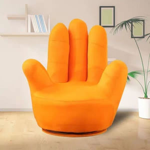 懒人手掌沙发创意手指椅单人布艺五指卧室时尚简约现代休闲电脑椅