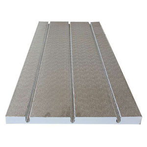 宽选工品干式地暖模块免回填铝保温板超导模块水暖炕地暖管高铝板