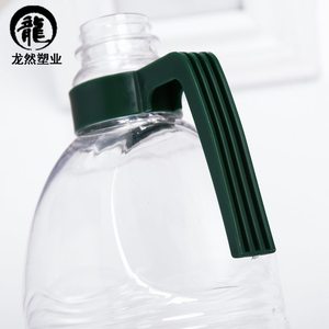 1.5L升油壶色拉油桶塑料空瓶子高端塑料瓶油瓶酒瓶3斤装孝素瓶