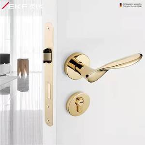 德国EKF门锁欧式室内门锁卧室房门锁卫生间锁芯锁具木门锁把手锁