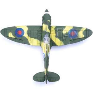 4D二战少儿48飞机喷火拼装厂家玩具礼品模型乐加科教1
