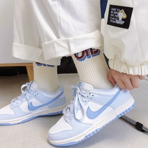 耐克新款女鞋Nike Dunk Low Next蓝白低帮轻便男鞋板鞋DD1873-400