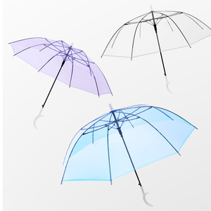 天堂伞透明雨伞成人儿童两用网红加大厚手绘DIY定制礼品跳舞蹈蕉