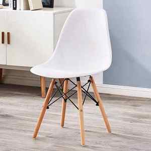 忆琳居 伊姆斯椅子现代简约书桌椅家用餐厅靠背椅电脑椅凳子实木