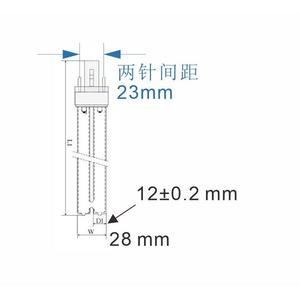 森森鱼缸过滤器3W 5W 7W 9W紫外线UV杀菌灯灯芯灯管配件灯芯11W瓦