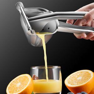 手动榨汁机橙汁挤压器家用水果小型不锈钢橙子甘蔗压柠檬榨汁神器