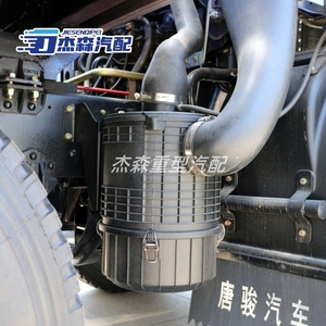 K2337空气滤芯适配唐骏欧铃T6自卸车160马力空滤总成外壳下盖配件
