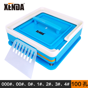 XENDA 000# 00# 0# 1# 2#3#4#100孔胶囊壳填充灌装板器机专业神器