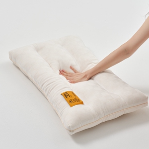 a类李官奇授权35%大豆纤维枕单双人枕芯中低枕头一只长方形