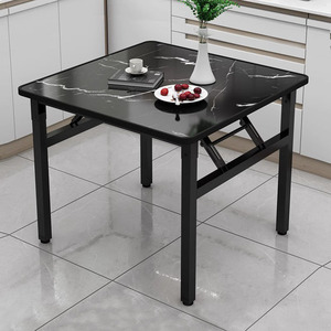折叠桌子小户型四方桌子矮桌正方形便携式出租房小方桌简易摆摊桌
