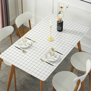 PVC防水防烫桌布软塑料玻璃透明北欧ins餐桌布桌垫免洗茶几垫台布