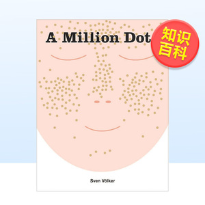 【现货】【纽约时报2019十佳绘本】一百万个点 A Million Dots 儿童学前数学英语早教启蒙绘本 英文原版 Sven Volker