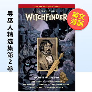 【预 售】寻巫人精选集第2卷英文漫画进口原版图书Witchfinder Omnibus Volume 2Mike Mignola Dark Horse Books