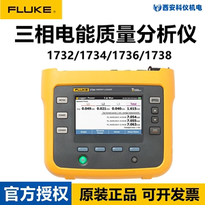 FLUKE福禄克F1732/F1734/F1736三相电能质量分析仪功率能量测试仪