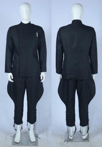 星球大战cosplay表演服装男款帝国军官制服黑色套装