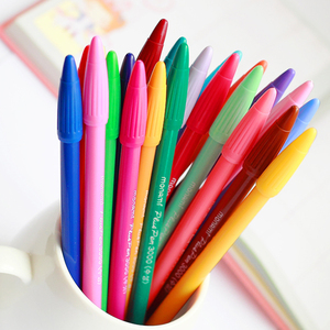 韩国文具彩色36色水彩笔慕那美monami3000纤维水笔勾线笔水性笔