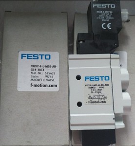 费斯托 FESTO 电磁阀 545415 VUVY-F-L-B52-H-G14-1C1现货