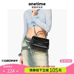 【博主推荐】onetime甜心包2024春季包包女个性甜酷双肩包爱心包