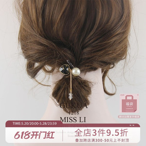 660M2018新款心形水晶韩版流行发绳发饰头饰头绳礼物少女心手环